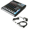 Picture of Pyle Professional Audio Mixer Sound Board Console - Desk System Interface with 6 Channel, USB, Bluetooth, Digital MP3 Computer Input, 48V Phantom Power, FX16 Bit DSP- PMXU63BT