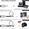 Picture of Wireless Headset Lavalier Microphone System -Alvoxcon Wireless Lapel Mic Best for IPhone, DSLR Camera, PA Speaker, Youtube, Podcast, Video Recording, Conference, Vlogging, Church, Interview, Teaching