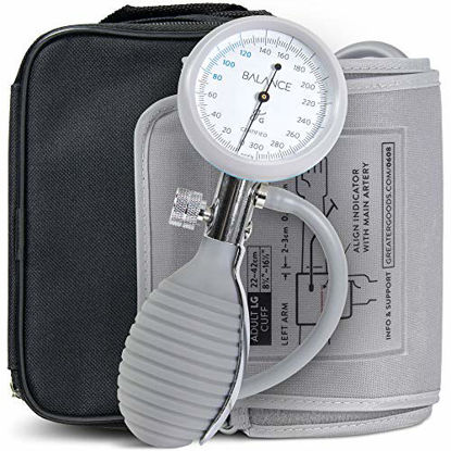 Greater Goods Blood Pressure Monitor Cuff Kit, Upper Arm Cuff, Set Also  Comes with Tubing and Device Bag 