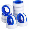 Picture of Skylety Thread Seal Tapes, PTFE Pipe Sealant Tape (1/2 by 520 Inches, White, 10 Rolls)