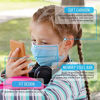 Picture of 50 Pcs. Kids Disposable Face Masks - 3 Layer Protection Breathable Face Masks, For Dust Covering, Protective Dust Filter, PPE Safety Mouth Cover, and Nose Shield, For Kids - SereneLife SLKDPLY50.5