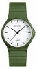 Picture of Simple Design Analog Watch with ArmyGreen Resin Band for Men/Women Student Watches