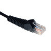 Picture of Tripp Lite Cat5e 350MHz Snagless Molded Patch Cable (RJ45 M/M) - Black, 10-ft.(N001-010-BK)