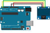 Picture of UCTRONICS 0.96 Inch OLED Module 12864 128x64 Yellow Blue SSD1306 Driver I2C Serial Self-Luminous Display Board for Arduino Raspberry Pi Pico