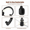 Picture of COMEXION Trucker Bluetooth Headset V5.0, Wireless Headphone with Mute Mic for Cell Phones, On Ear Bluetooth Headphone with Wireless&Wired Mode for Trucker, Home Office, Skype