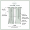 Picture of Exclusive Home Curtains Indoor/Outdoor Solid Cabana Grommet Top Curtain Panel Pair, 54x108, Dark Teal