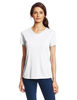 Picture of Hanes Sport Women's Cool DRI Performance V-Neck Tee,White,Small