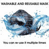 Picture of USA Cloth Face Mask, Kid Face Mask, Double Layers with Filter Pocket and Nose Wire Bridge, Reusable & Washable - Made in USA - Dimension 9 x 4.8