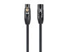 Picture of Monoprice XLR Male to XLR Female Cable [Microphone & Interconnect] - 35 Feet | Gold Plated, 16AWG - Stage Right Series