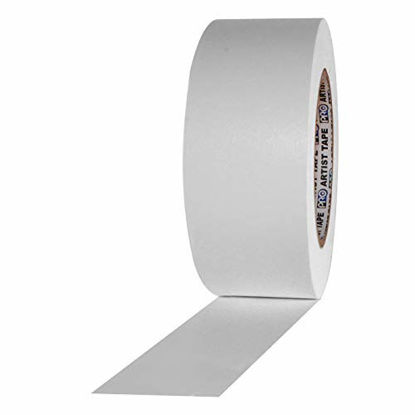Picture of ProTapes Artist Tape Flatback Printable Paper Board or Console Tape, 60 yds Length x 2" Width, White (Pack of 1)