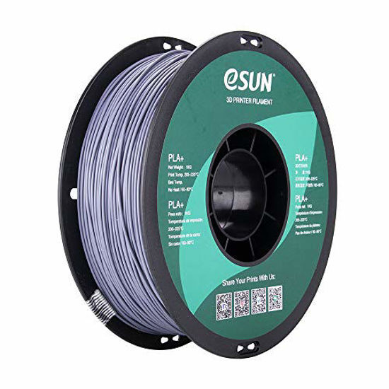 Picture of eSUN PLA PRO (PLA+) 3D Printer Filament, Dimensional Accuracy +/- 0.03 mm, 1kg Spool, 1.75mm, Gray