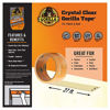 Picture of Gorilla Crystal Clear Duct Tape, 1.88" x 9 yd, Clear, (Pack of 12)