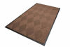 Picture of WaterHog Diamond | Commercial-Grade Entrance Mat with Rubber Border - Indoor/Outdoor, Quick Drying, Stain Resistant Door Mat (Medium Brown, 2' x 3')