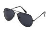 Picture of WODISON Classic Kids Aviator Sunglasses Reflective Metal Frame Children Eyeglass Black Frame Black Lens