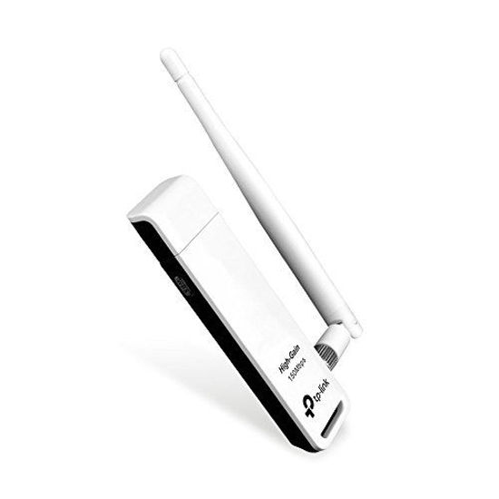 Picture of TP-Link Nano USB Wifi Dongle 150Mbps High Gain Wireless Network Adapter for PC Desktop and Laptops. Supports Win10/8.1/8/7/XP Linux 2.6.18-4.4.3, Mac OS 10.9-10.15 (TL-WN722N)