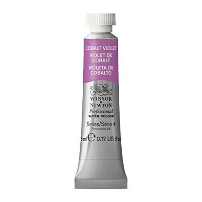 Picture of Winsor & Newton Professional Water Colour Paint, 5ml tube, Cobalt Violet