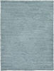 Picture of Unique Loom Solo Solid Shag Collection Modern Plush Light Slate Blue Area Rug (7' 0 x 10' 0)