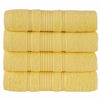 Picture of Qute Home Spa & Hotel Towels 6 Piece Towel Set, 2 Bath Towels, 2 Hand Towels, and 2 Washcloths - Yellow