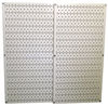 Picture of Beige Metal Pegboard by Wall Control - 2 Pack