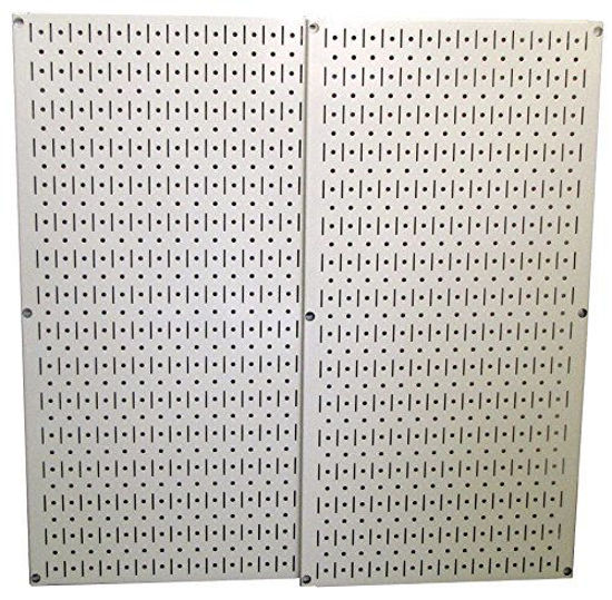 Picture of Beige Metal Pegboard by Wall Control - 2 Pack