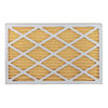 Picture of FilterBuy 12.75x21x1 MERV 11 Pleated AC Furnace Air Filter, (Pack of 4 Filters), 12.75x21x1 - Gold