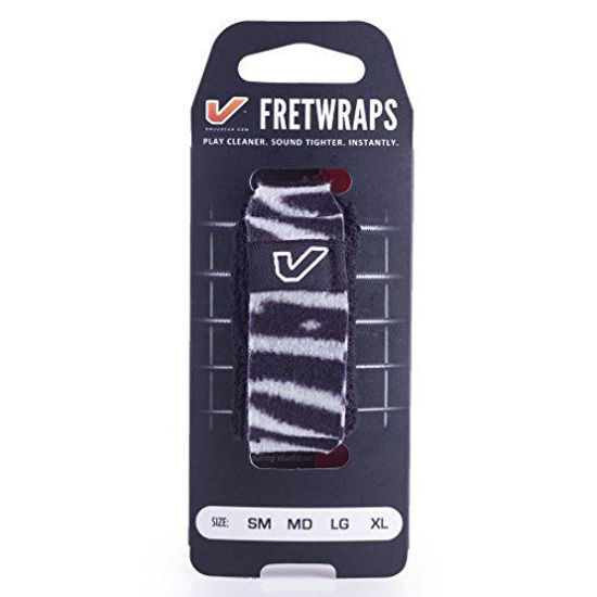 Picture of Gruv Gear FretWraps Wild 'Zebra' String Muters 1-Pack (Small) (FW-1PK-ZEB-SM)