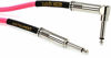 Picture of Ernie Ball Instrument Cable, 1/4" Right Angle, Neon Pink, 18 ft. (P06083)