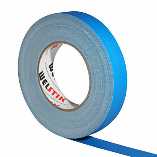 GetUSCart- WELSTIK 1 Pack Gaffer Tape Blue 1X 60 Yards-60 Yards