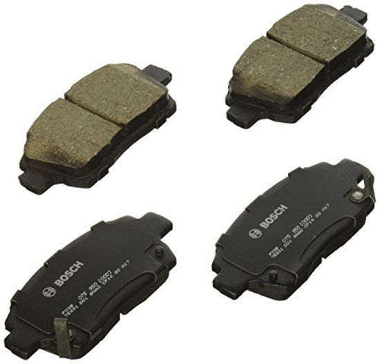 Picture of Bosch BC990 QuietCast Premium Ceramic Disc Brake Pad Set For Scion: 2012-2015 iQ, 2004-2006 xA, 2004-2006 xB; Toyota: 2003-2005 Echo, 2003-2005 MR2 Spyder, 2003-2009 Prius; Front