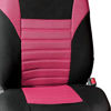 Picture of FH Group FB068PINK102 Pink Universal Bucket Seat Cover (Premium 3D Air mesh Design Airbag Compatible)