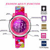 Picture of Kids Digital Sports Waterproof Watch for Girls, 3D Cartoon Outdoor LED Watches for Kid Gifts with Luminous Alarm Stopwatch Toddler Wristwatch for 3-12 Year Old Little Child Red Little Fairy