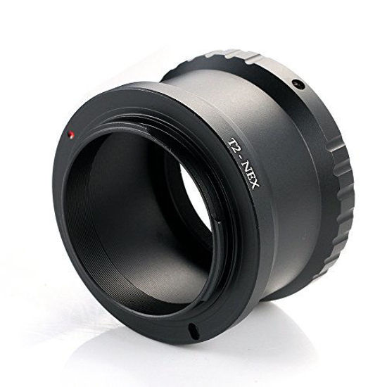 Picture of Lightdow T/T2 Mount Lens Adapter Ring for Sony A9, A7S II, A7R II, A7S, A7R, A7 II, A7, NEX-7, NEX-6, NEX-5, NEX-5N, NEX-5R, NEX-5T, NEX-3, NEX-C3, NEX-F3, NEX-3N, A6500, A6300, A6000, A5100, A5000