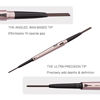 Picture of HeyBeauty 2 Pack of Eyebrow Pencil, Waterproof Eyebrow Makeup with Dual Ends, Professional Brow Kit with Eyebrow, Khaki Coffee