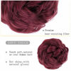 Picture of MORICA 2PCS Messy Hair Bun Extensions Curly Wavy Messy Synthetic Chignon Hairpiece Scrunchie Scrunchy Updo Hairpiece for women