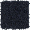 Picture of Unique Loom Solo Solid Shag Collection Modern Plush Navy Blue Area Rug (8' 0 x 11' 0)