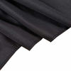 Picture of Biscaynebay Wrap Around Bedskirts with Adjustable Elastic Belts, Elastic Dust Ruffles, Easy Fit Wrinkle & Fade Resistant Silky Luxrious Fabric, Black for Twin & Twin XL Size Beds 12 Inches Drop