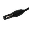 Picture of LyxPro 3 Feet Right Angle XLR Male to Female 3 Pin Mic Cord for Powered Speakers Audio Interface Professional Pro Audio Performance Camcorders DSLR Video Cameras and Recording Devices - Black