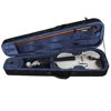 Picture of Cecilio 4/4 CVNAE-White Ebony Fitted Acoustic/Electric Violin in Pearl White(Full Size)