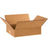 Picture of BOX USA B1293 Flat Corrugated Boxes, 12"L x 9"W x 3"H, Kraft (Pack of 25)