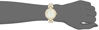 Picture of Anne Klein Women's AK/2512IVGB Diamond-Accented Dial Gold-Tone and Ivory Bangle Watch