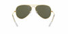 Picture of Ray-Ban Unisex-Adult RB3025 Classic Sunglasses, Gold/Grey/Green, 55 mm