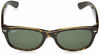 Picture of Ray-Ban Unisex-Adult RB2132 New Wayfarer Sunglasses, Havana/Brown, 55 mm
