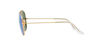 Picture of Ray Ban RB3025 112/4L 58M Matte Gold/Polarized Blue Mirror Aviator,Matte Gold/ Polarized Blue Mirror,58 mm