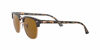 Picture of Ray-Ban Unisex-Adult RB3016 Clubmaster Sunglasses, Shiny Havana/Brown, 51 mm