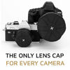 Picture of KUVRD Universal Lens Cap 2.0 - Fits 99% DSLR Lenses, Element Proof, Lifetime Coverage, Micro & Magnum (Bundle), 8-Pack