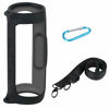 Picture of co2crea Silicone Travel Case Replacement for JBL Charge 4 Waterproof Bluetooth Speaker (Black Case)