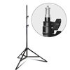 Picture of Julius Studio Lighting Stand Tripod, Max 78-inch Height, Enhanced Thicker Pole Construction Prevents Wobbling and Bending, 1/4-inch Standard Screw Thread on Top, JSAG273