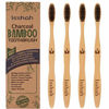 Picture of Biodegradable Eco-Friendly Natural Bamboo Charcoal Toothbrushes - Pack of 4