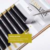 Picture of LASHVIEW Eyelash Extension,Ellipse Flat Eyelash Extensions,Individual Lashes,0.15mm C Curl 12mm,Lash Extension,Semi-Permanent,Extremely Light & Soft,Professional Salon Use.