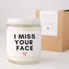 Picture of I Miss Your Face Candle, Quarantine Gift, Best Friend Gift, Lavender Scented, Gift for Mom